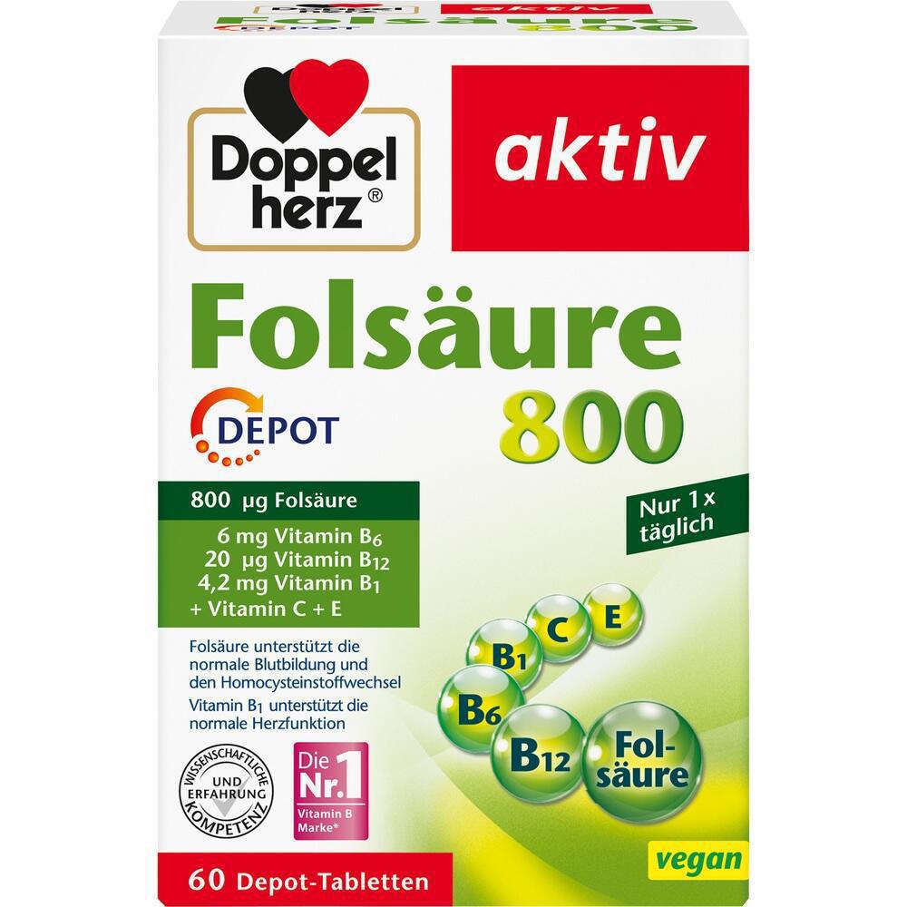 Doppelherz Folic Acid 800 60 cap VicNic.com