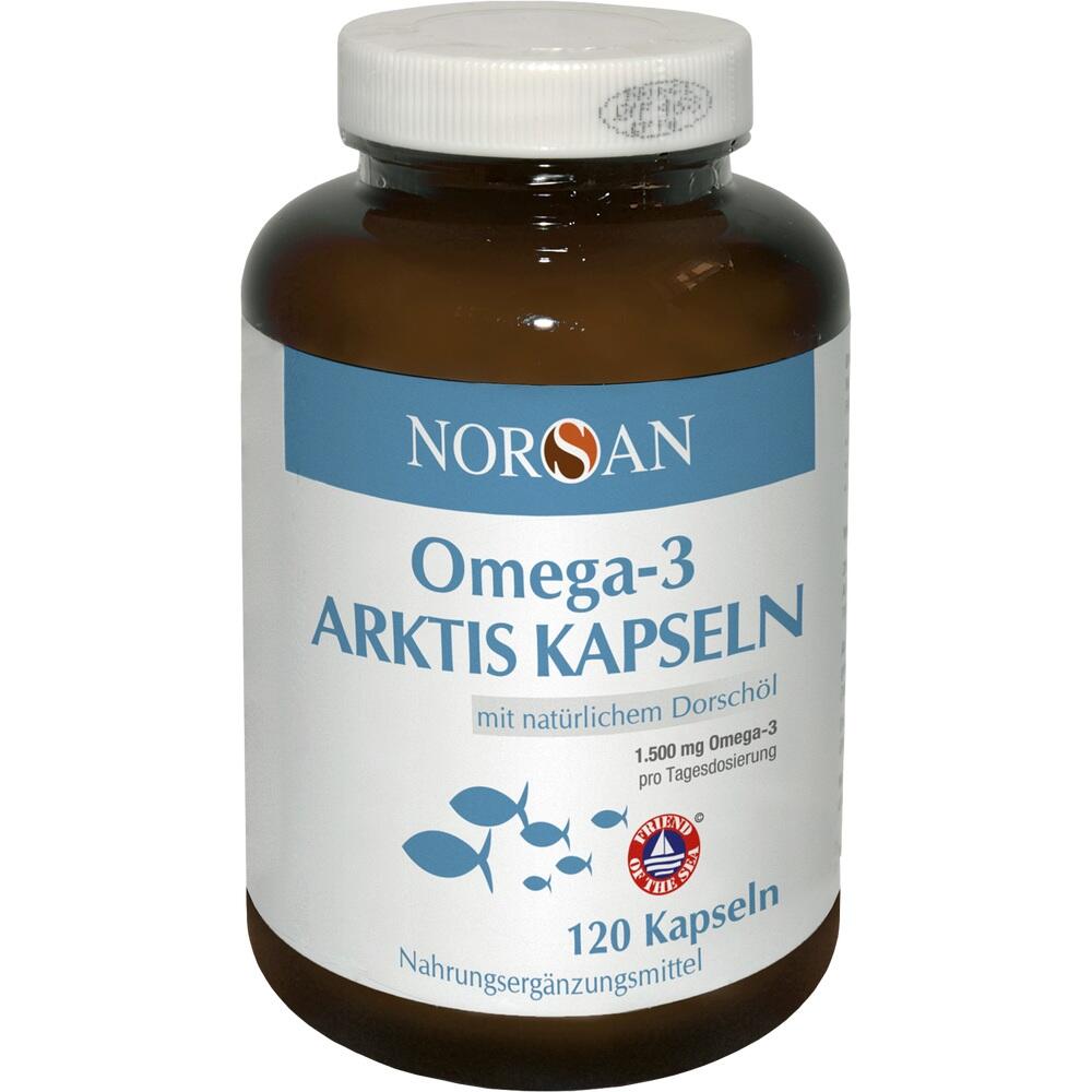 „Norsan Omega-3 Arctic 120 PCS“