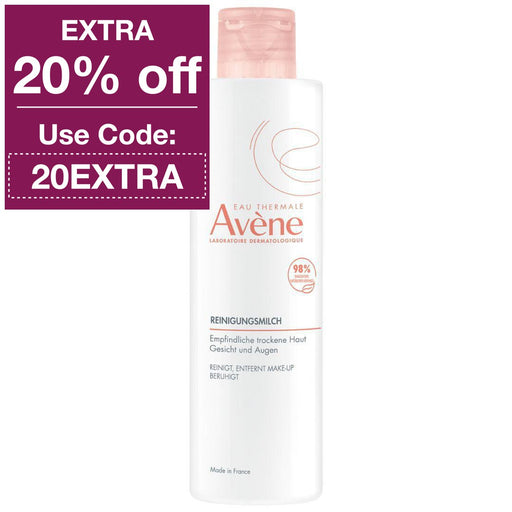 This gentle cleansing milk removes dirt particles while moisturizing the skin without drying it out. Enriched with hydrating active ingredients and Avène Thermal Spring Water, soothing and soothing, it gives dry to very dry, sensitive skin a comfortable feel. A soothing care that creates freshness and suppleness. Its fluid, velvety texture melts into the skin.​