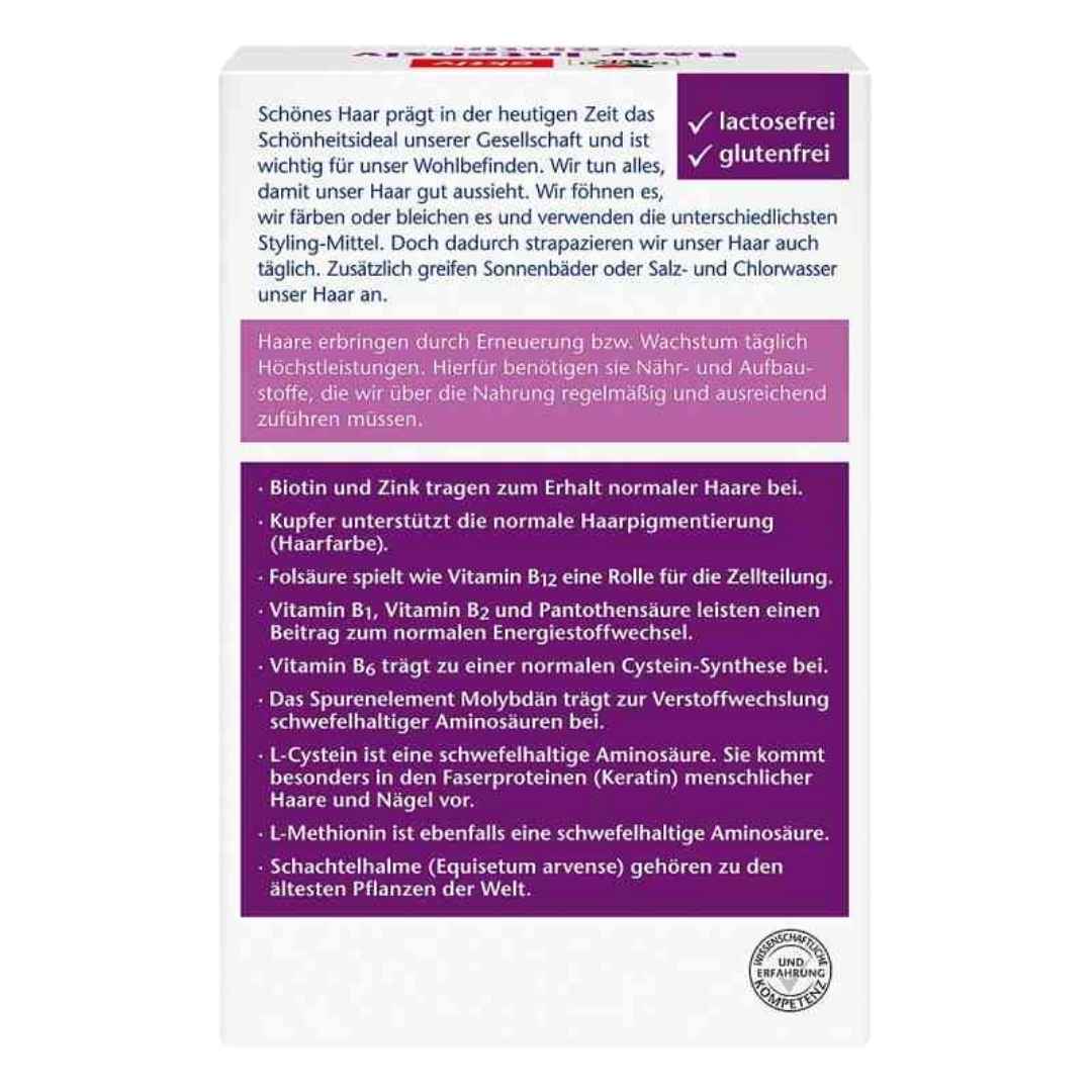 16170135-Doppelherz Hair Intensive + Biotin Cap 80 pcs description on package