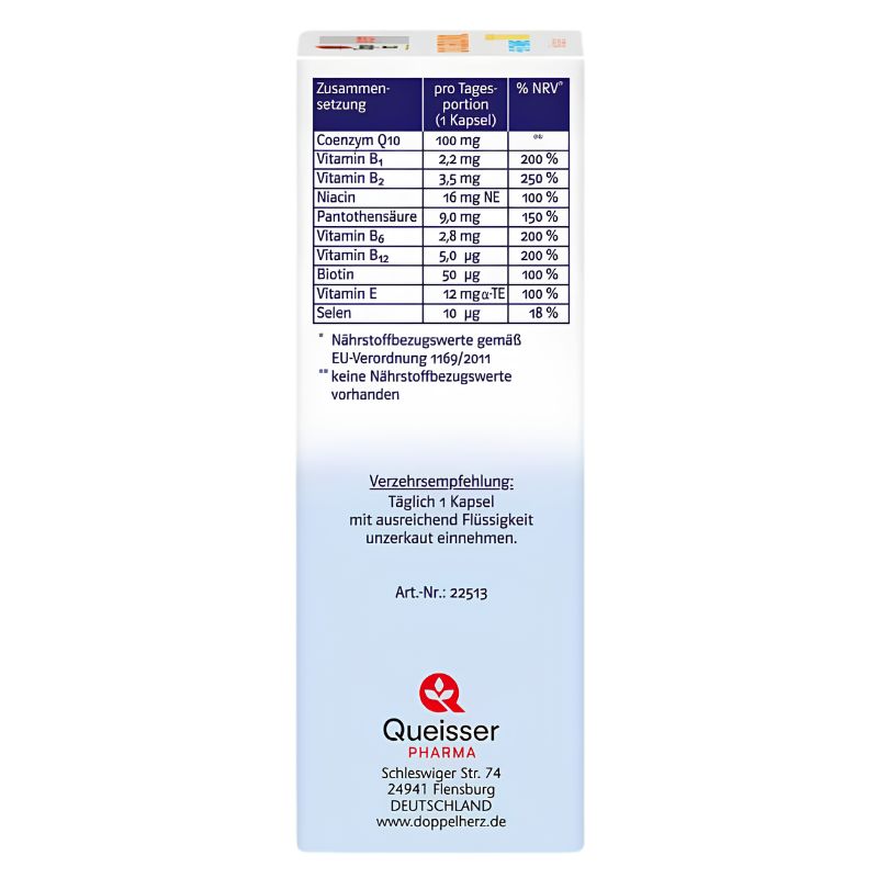 <tc>Doppelherz</tc> sistema Coenzima Q10 Ubiquinol 60 cap