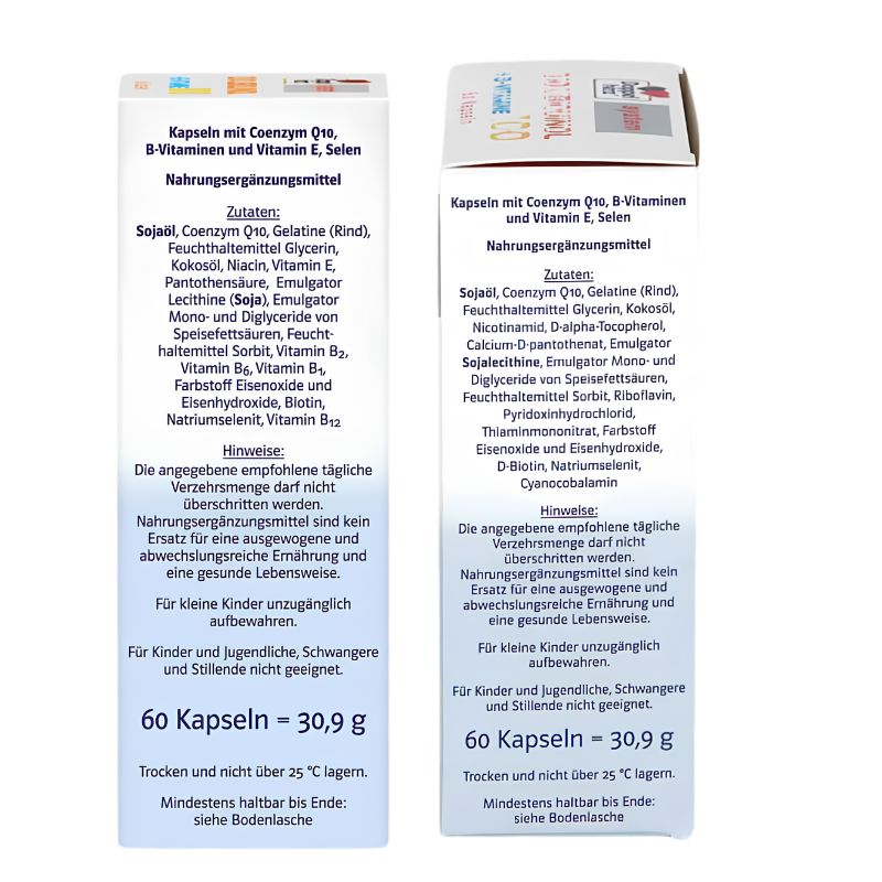<tc>Doppelherz</tc> sistema Coenzima Q10 Ubiquinol 60 cap