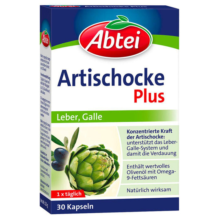 Abtei Artichoke Plus 30 pcs