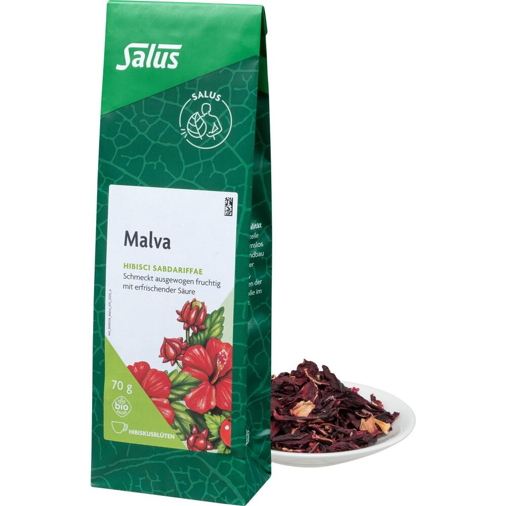 Ceai salus malva cu hibiscus bio 70 g