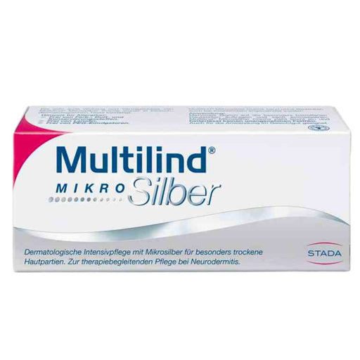 Multilind® MikroSilber Protective and Restoration Care is free of colorants, fragrances and preservatives and contains neither lanolin nor PEG emulsifiers. Due to the very good compatibility Multilind® microsilver is also suitable for the care of sensitive children's skin in atopic dermatitis.