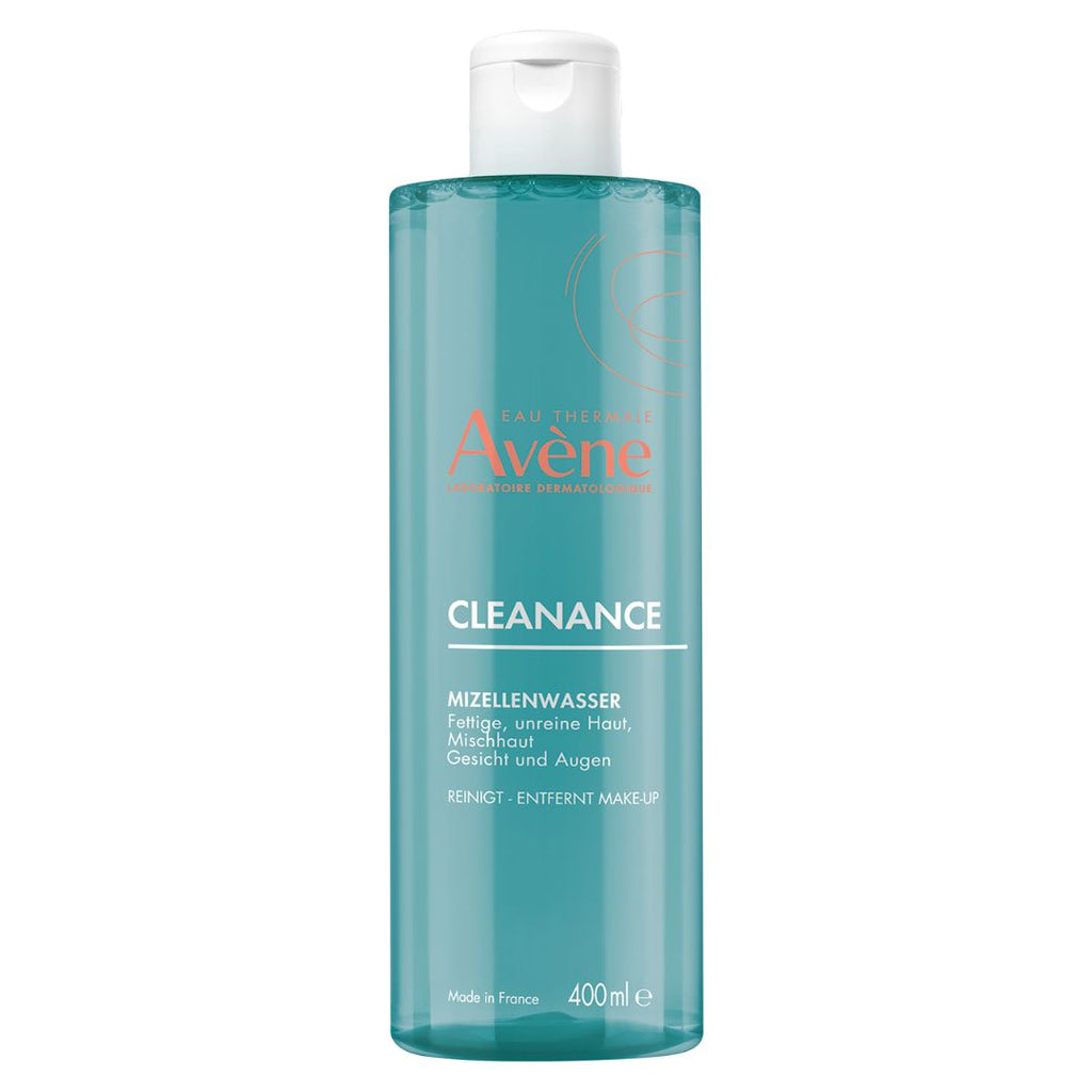 Avene Cleanance bottle on a white background
