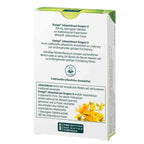The back of a Kneipp Johanniskraut Dragues H herbal medicine box, showing German text, a small illustration of a person receiving a treatment, and a yellow/orange flower graphic near the bottom.