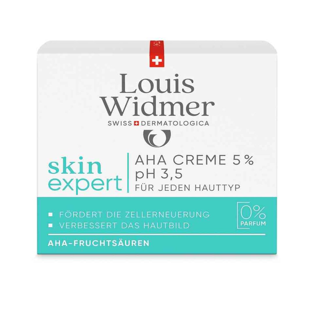 <tc>Louis Widmer</tc> كريم SkinExpert AHA بتركيز 5%، بدون رائحة، 50 مل