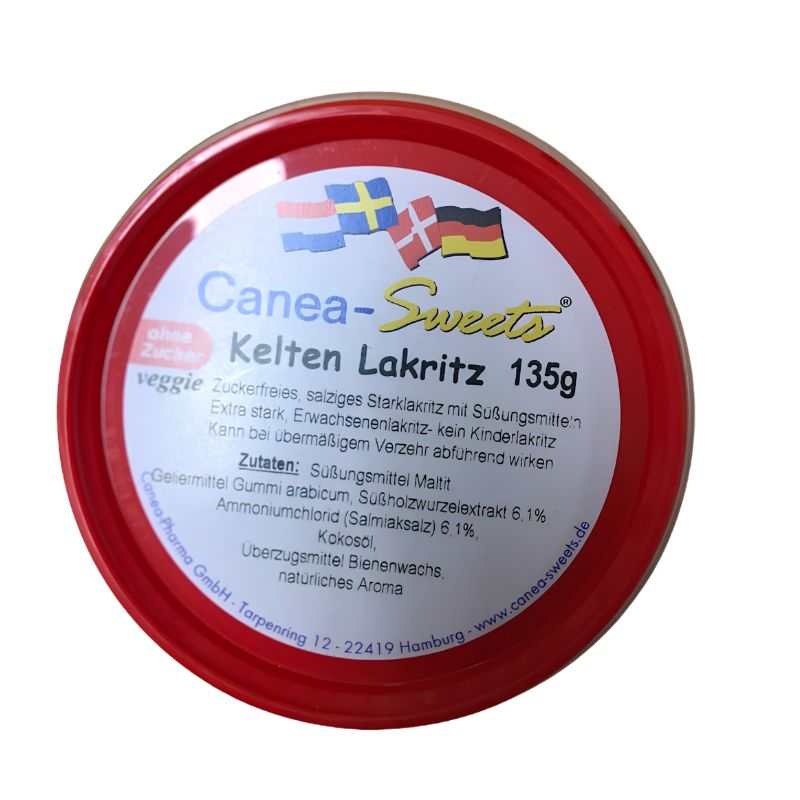 Canea Kelten Alcaçuz Canea Sem Açúcar 135 g