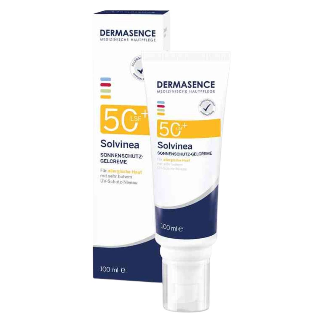 Dermasence Solvinea gel krema za sunčanje SPF 50+ 100 ml