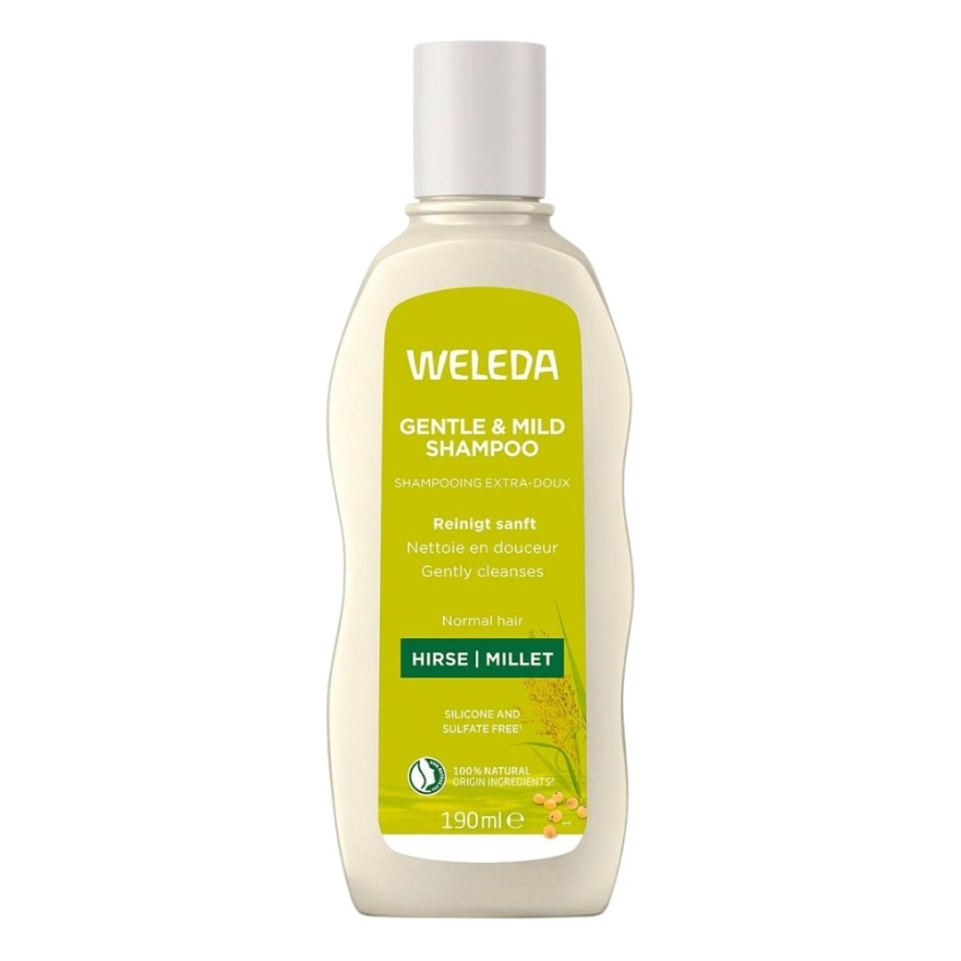 Maintains the natural shine and elasticity of the hair. buy weleda at VicNic.com