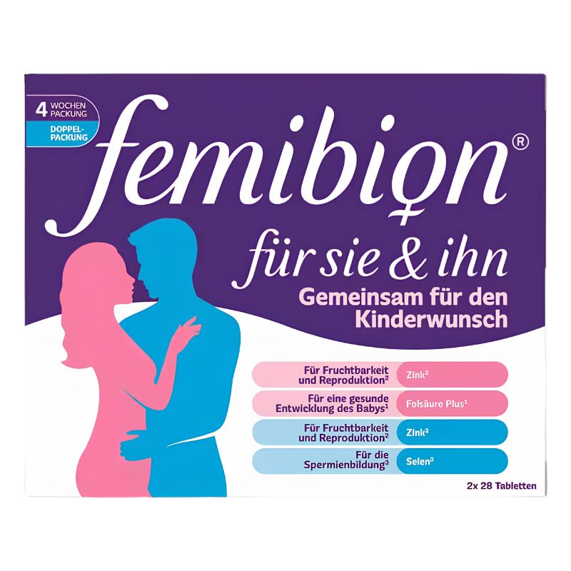 Femibion for Him & Her Tablets 2x28 tab