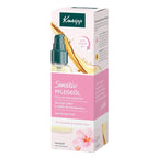 Kneipp Sensitiv Pflegeöl sensitive skin oil in a pink and white box with a green pump bottle graphic, shown on a plain white background.