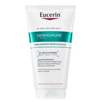 Eucerin Dermopure cleanser tube on a white background