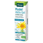 box for Kneipp Muscle Active Gel with Organic Arnica, for Leisure and Sports, Instant Cooling Effect, 100 ml