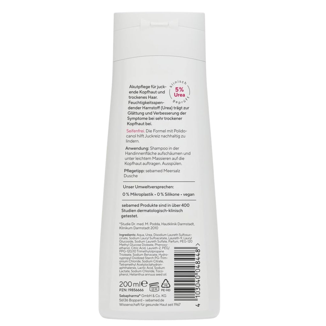 <tc>Sebamed</tc> Shampooing pour peaux sèches aiguës à l'urée 5 % 200 ml