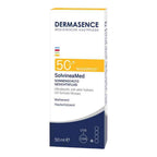 Dermasence SolvineaMed sunscreen packaging on a white background