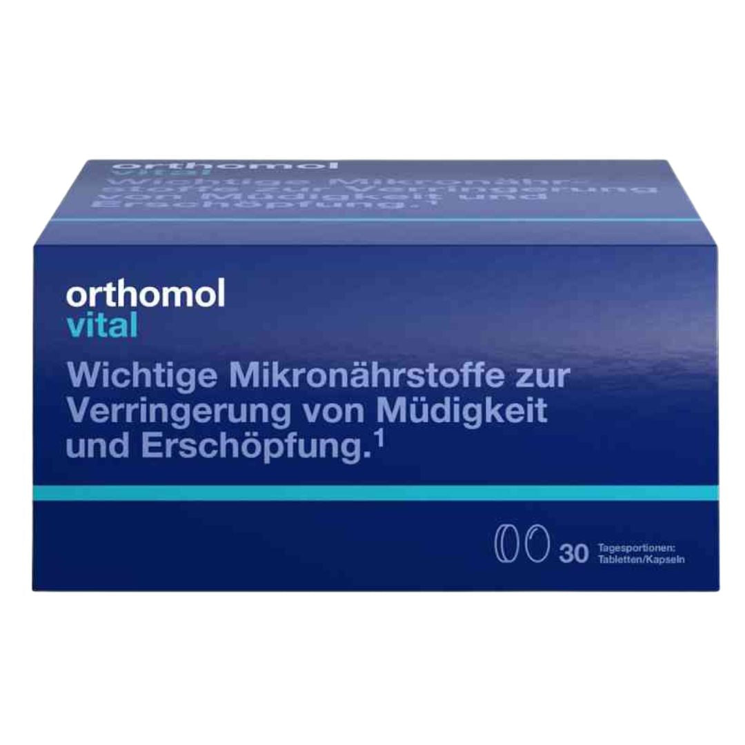 Orthomol Vital tablešu/kapsulu kombinētais iepakojums (30 gab.)