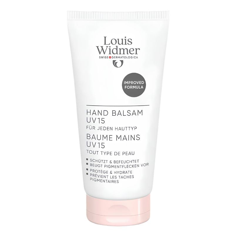 Louis Widmer Hand Balm UV 15 Lightly Perfumed 75 ml