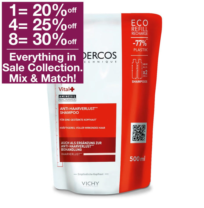 Vichy Dercos Vital Anti-Hairloss Shampoo 500 ml