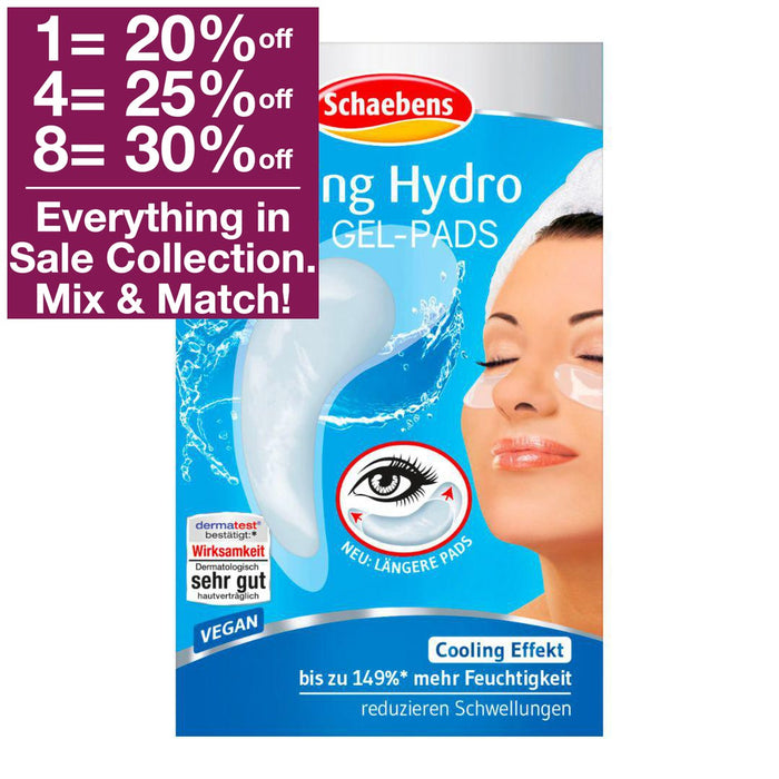 Schaebens Cooling Hydro Eye Gel-Pad 1 pack — VicNic