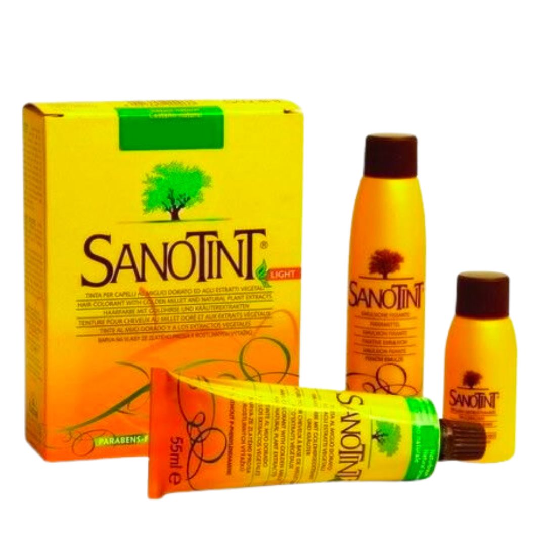 „Sanotint“ plaukų dažai jautrūs - natūralus rudas 73 125 ml