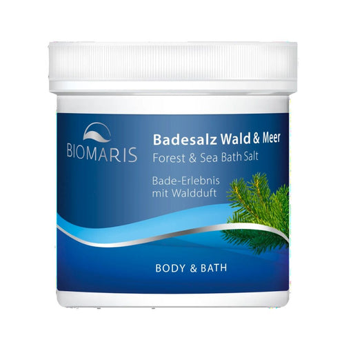 Biomaris sea salt with pine needle oil has a calming and relaxing effect. The mineral-rich bathing sea salt increases the absorption capacity and the resistance of your skin. 