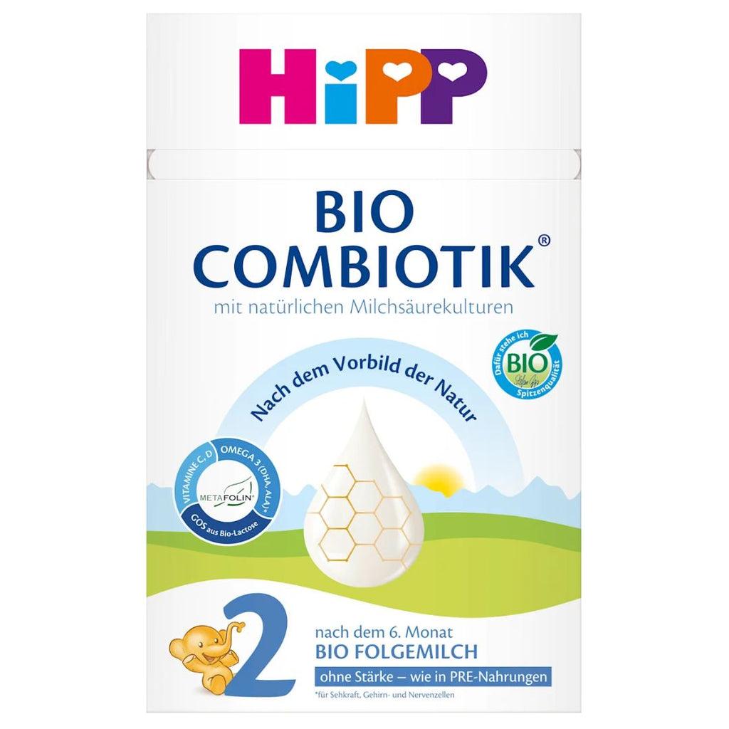 Hipp Bio Combiotik baby formula packaging on a white background