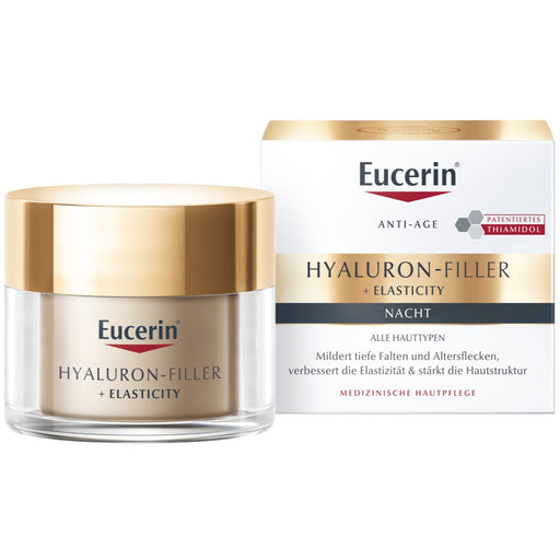 Eucerin Hyaluron-Filler + Elasticity Anti Aging Night Cream 50 ml- VicNic.com