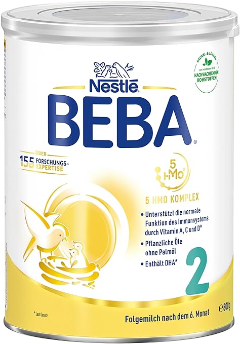 BEBA 2 Baby Formula Follow-on Milk (6 Months+) 800 g