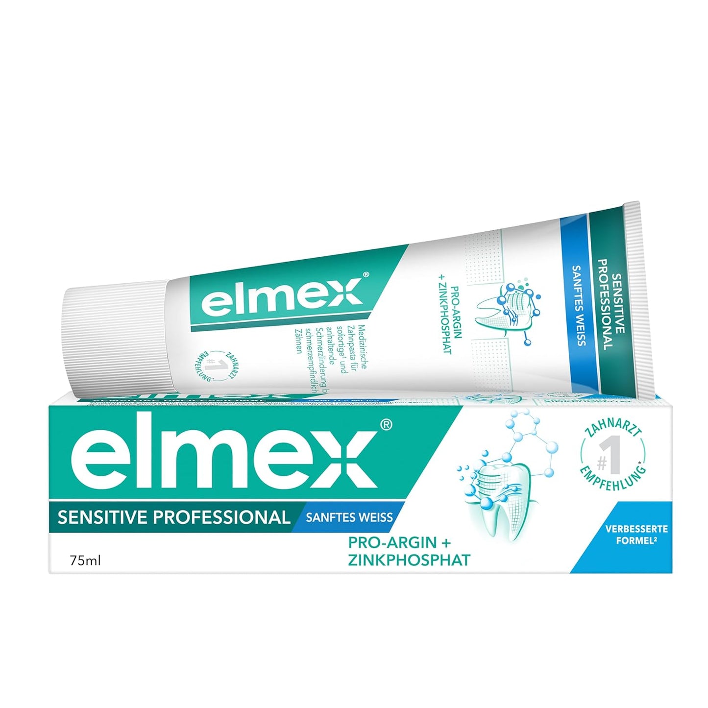 Elmex Sensitive Professional Toothpaste Gentle White 75 ml