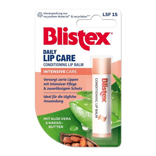 Blistex Daily Lip Care, Lip Balm, For Chapped, Burning, Dry, Glanzlose Lips