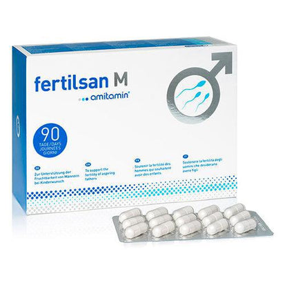 Amitamin Fertilsan M 90 days - 270 capsules for supporting men fertility