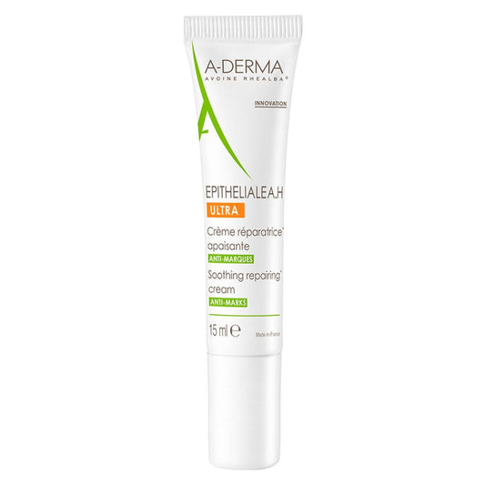 A-Derma Epithealiale AH Ultra Cream is a dermatological, regenerating skin and scar care (e.g. for microdermabrasion). The stressed skin is supported in its natural regeneration so that scars on the face, body or intimate area can heal better.