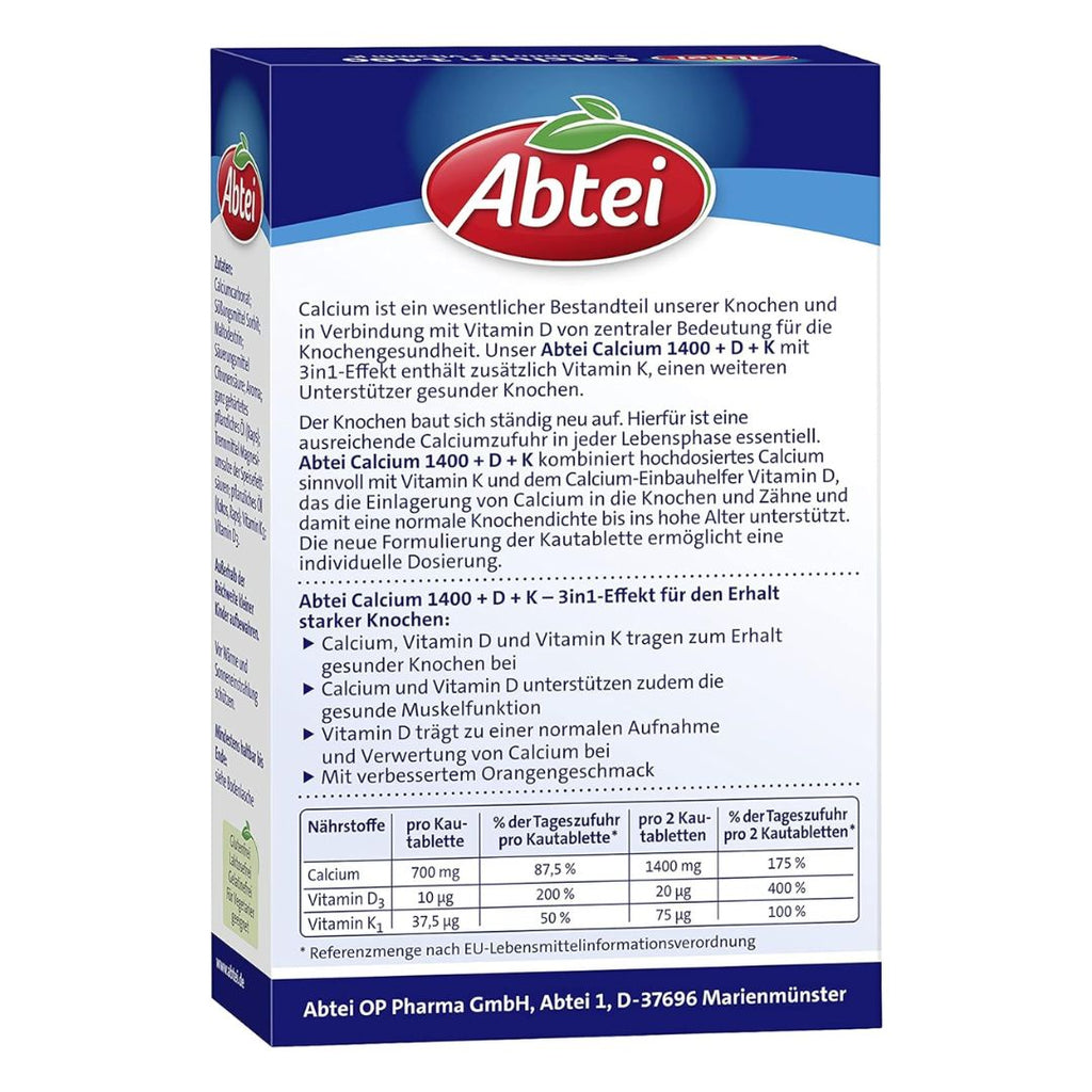 Calcium, vitamin D and vitamin K contribute to the maintenance of healthy bones.