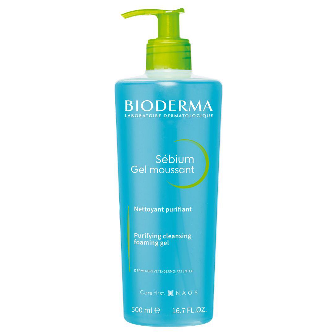 Bioderm Sebium Gel Moussant Cleansing Gel pacifies the complexion without stripping it of hydration. Its efficacious Fluidactiv complex ensures the regulation of sebum production, making it the ideal choice for everyday cleansing of the face and body. Its soap-free formula is bolstered by the patented Fluidactiv combination of antioxidants, which stables the sebum and guards against blemishes.