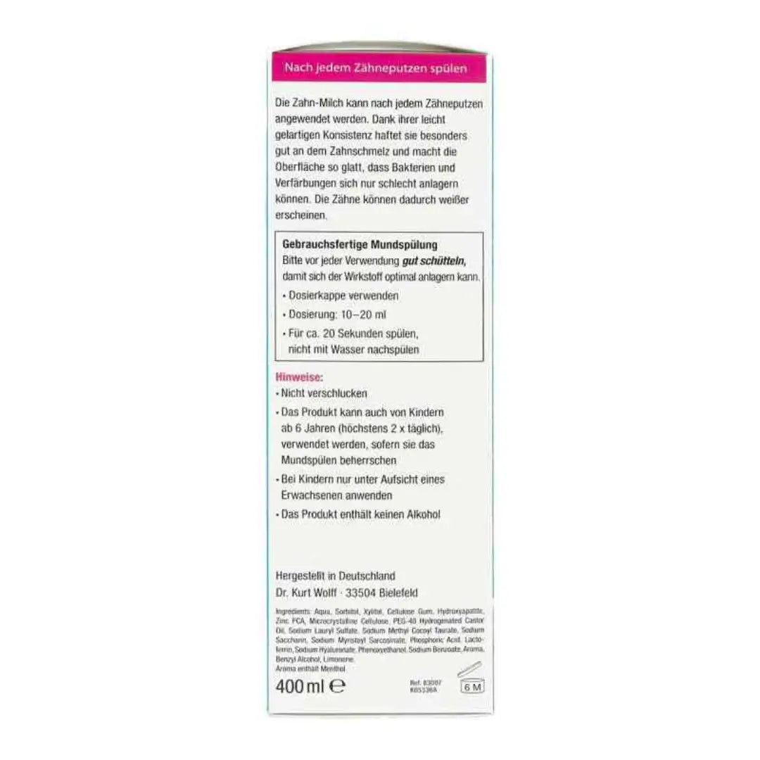 Side of the packaging box with usage instructions