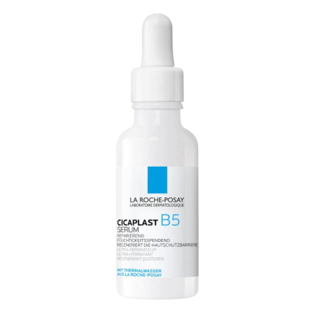 La Roche Posay Cicaplast B5 Serum is a daily repair serum that repairs the skin's protective barrier and intensively hydrates the skin thanks to a formulation with dexpanthenol, glycerin and hyaluronic acid.&nbsp;