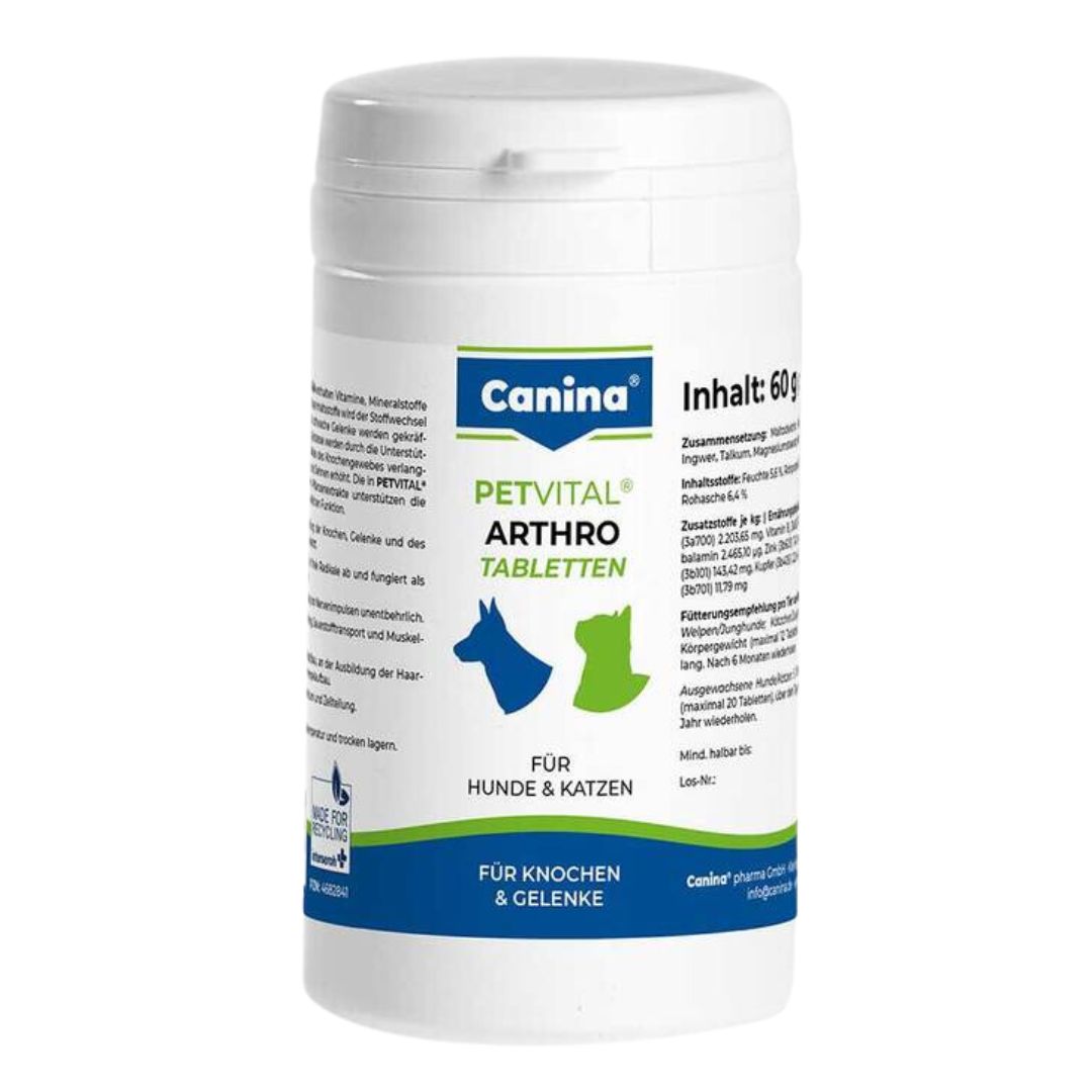 Canina Petvital Arthro Tabs 60 stk