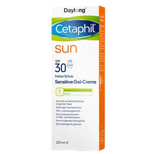 <span data-mce-fragment="1">Cetaphil Sun Daylong SPF 30 Sensitive Gel-Cream is&nbsp;</span><strong data-mce-fragment="1"><span data-mce-fragment="1">a particularly well-tolerated sunscreen for sun-sensitive skin on the body</span></strong><span data-mce-fragment="1">&nbsp;.&nbsp;It is particularly suitable for acne and <strong>skin that is prone to blemishes and oily skin</strong>.&nbsp;</span>