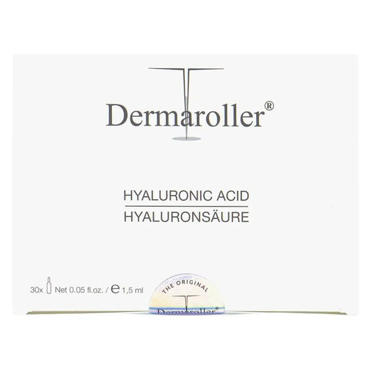 This Dermaroller face serum contains highly concentrated hyaluronic acid for daily care. The serum provides the skin intense moisture and can stimulate the skin's natural production of collagen and elastin, which supports the elasticity and promotes skin's randiance.