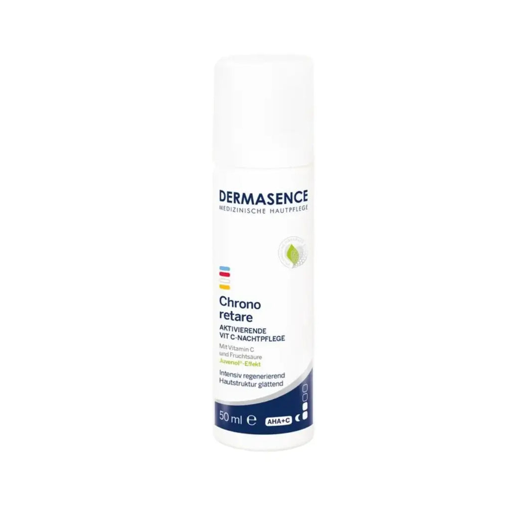 Dermasence skincare product on a white background