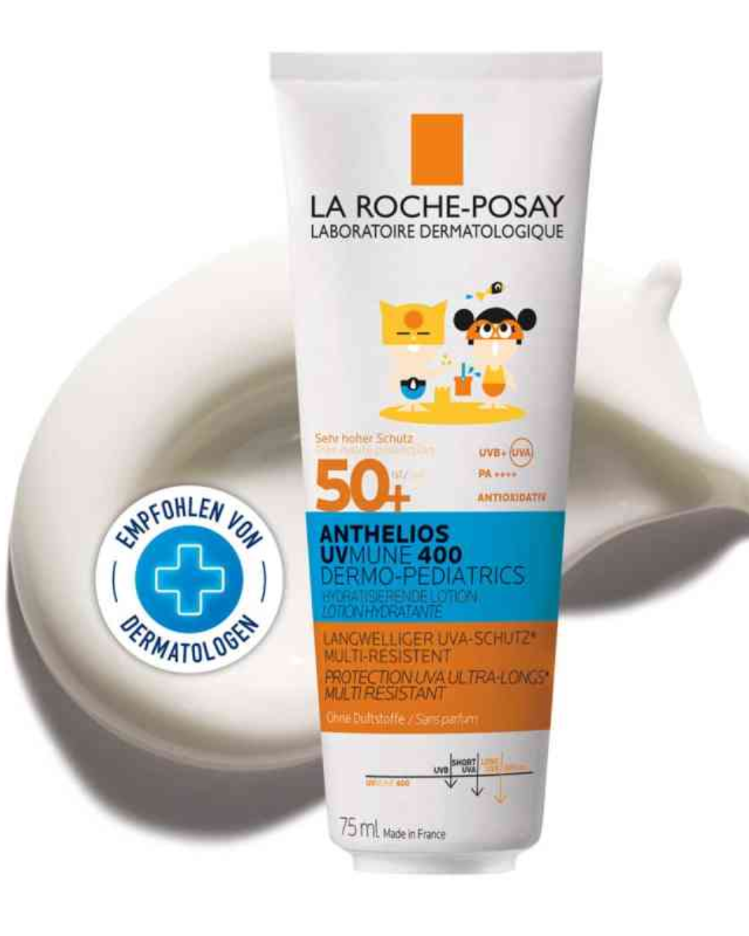 Dermo-Kids Hydrating Milk UVMune 400 SPF 50 75 ml