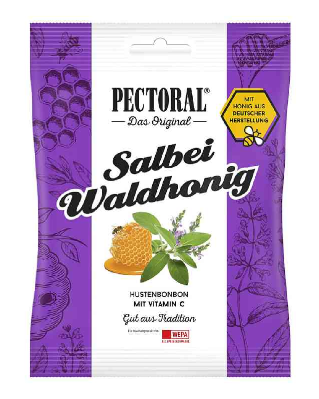 Pectoral Sage Forest Honey Candy Bag 72 g