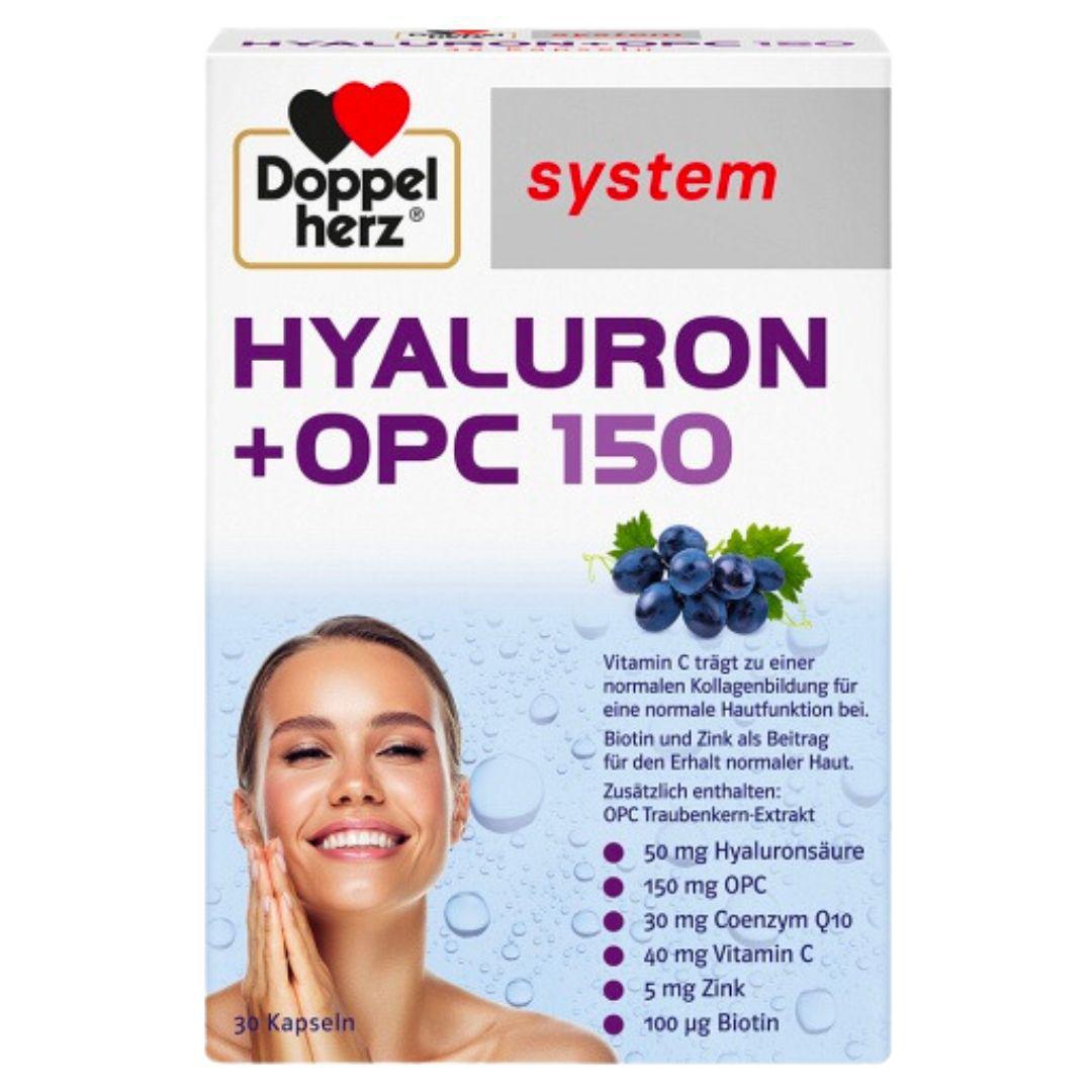Σύστημα <tc>Doppelherz</tc> Hyaluron OPC150 30 τεμ.