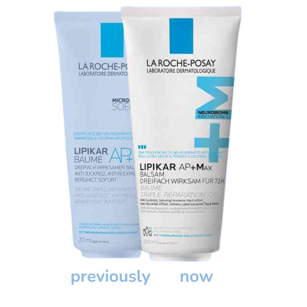 Two La Roche-Posay skincare products side by side on a white background.