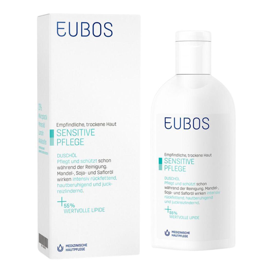 Eubos敏感なシャワーオイルF 200 ml