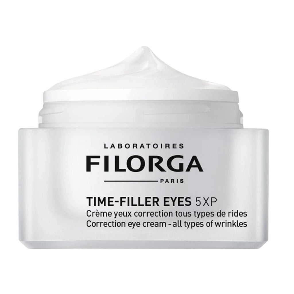 Filorga Time-Filler Eyes 5XP eye cream jar on a white background