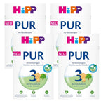 HIPP 3 Bio Organic Baby Follow-on-Milk (10 luni+)-pachet de 4 x 600g