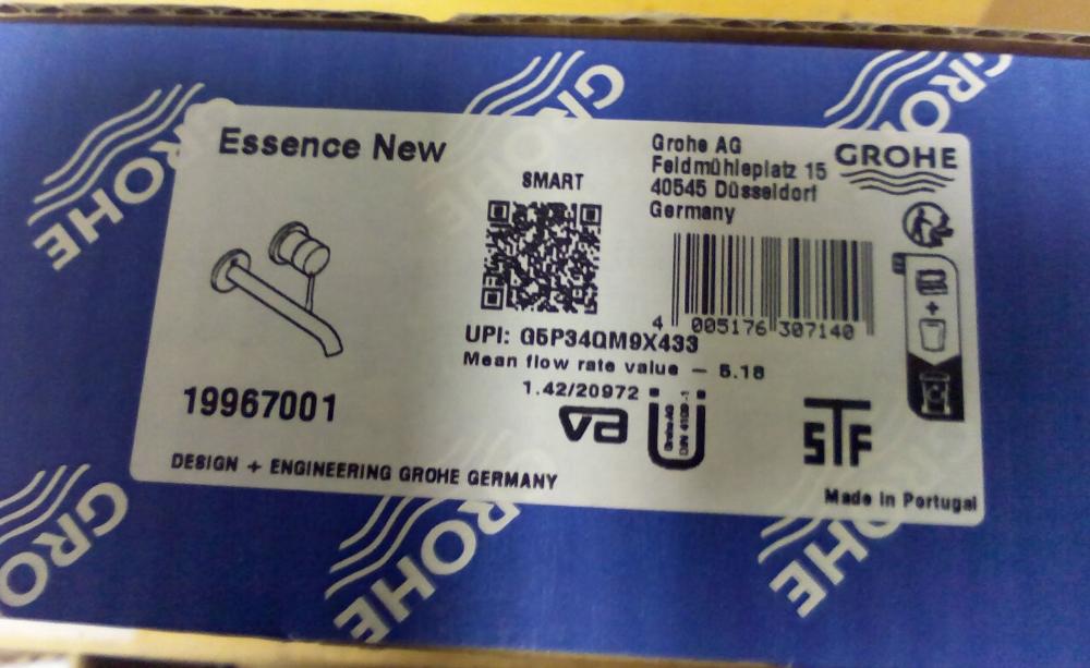 Grohe Essence 183 mm 2-Hole Basin Mixer Tap 1 pcs